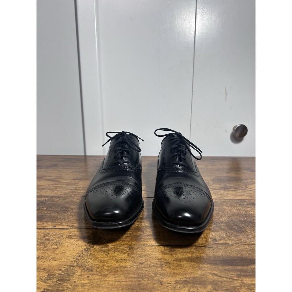 To Boot New York Adam Derrick Black Leather Oxfords Men's Shoes Sz 8.5 Italian - Picture 3 of 10
